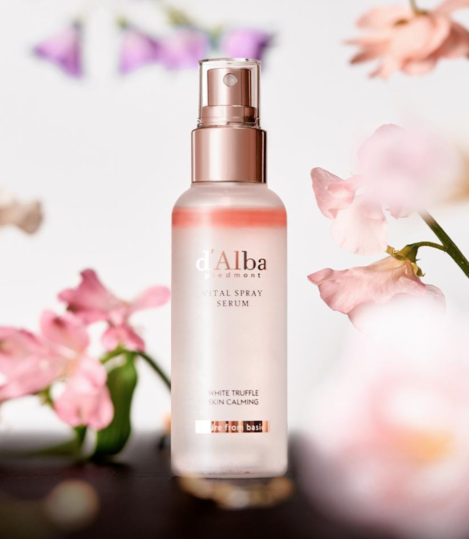 1+1優惠回歸!d'Alba 🌸 空姐噴霧水光精油賦活噴霧 |櫻花限定版✨