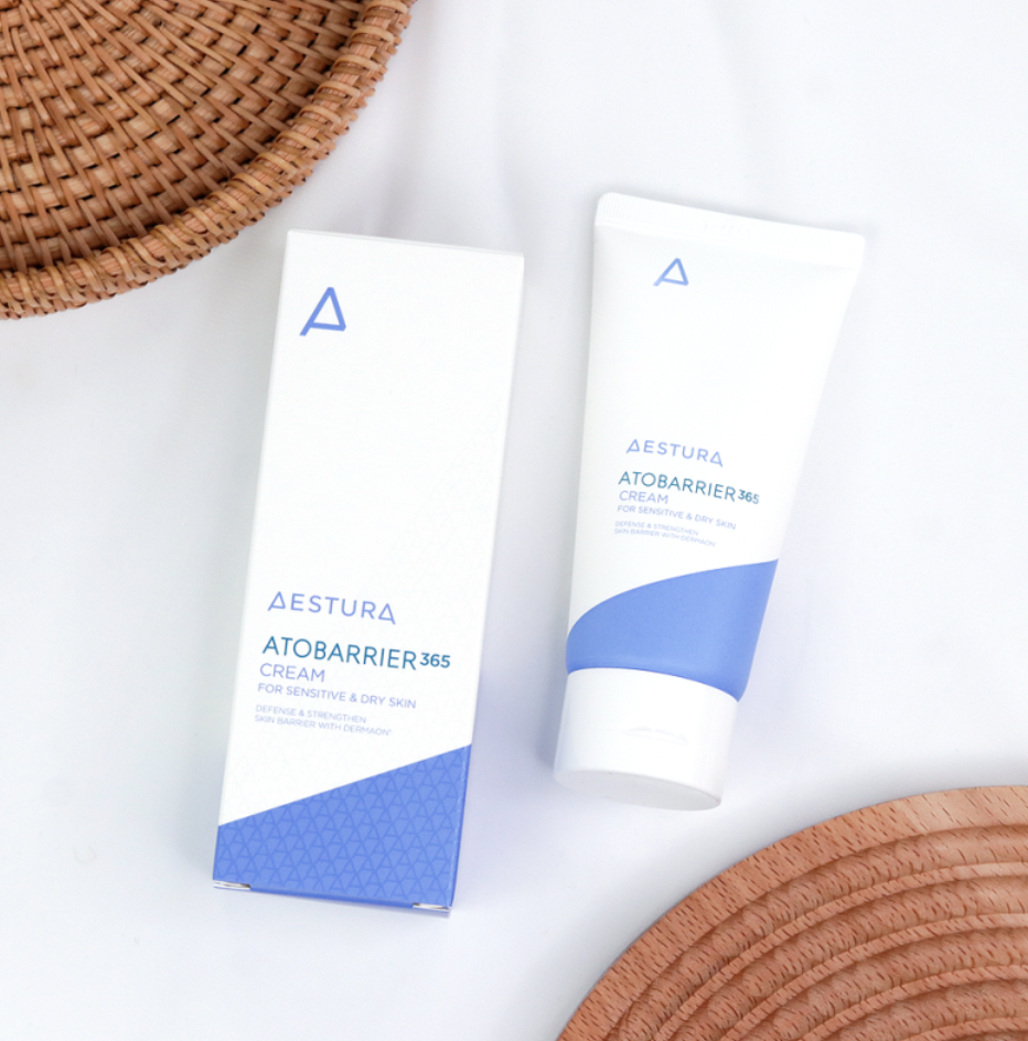 送精華2支|Aestura 365 Cream 💙 屏障修復保濕霜
