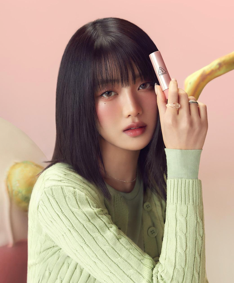 送匙扣套|3CE 🍒Glazy Lip Glow Lipstick 水潤精華保濕唇膏
