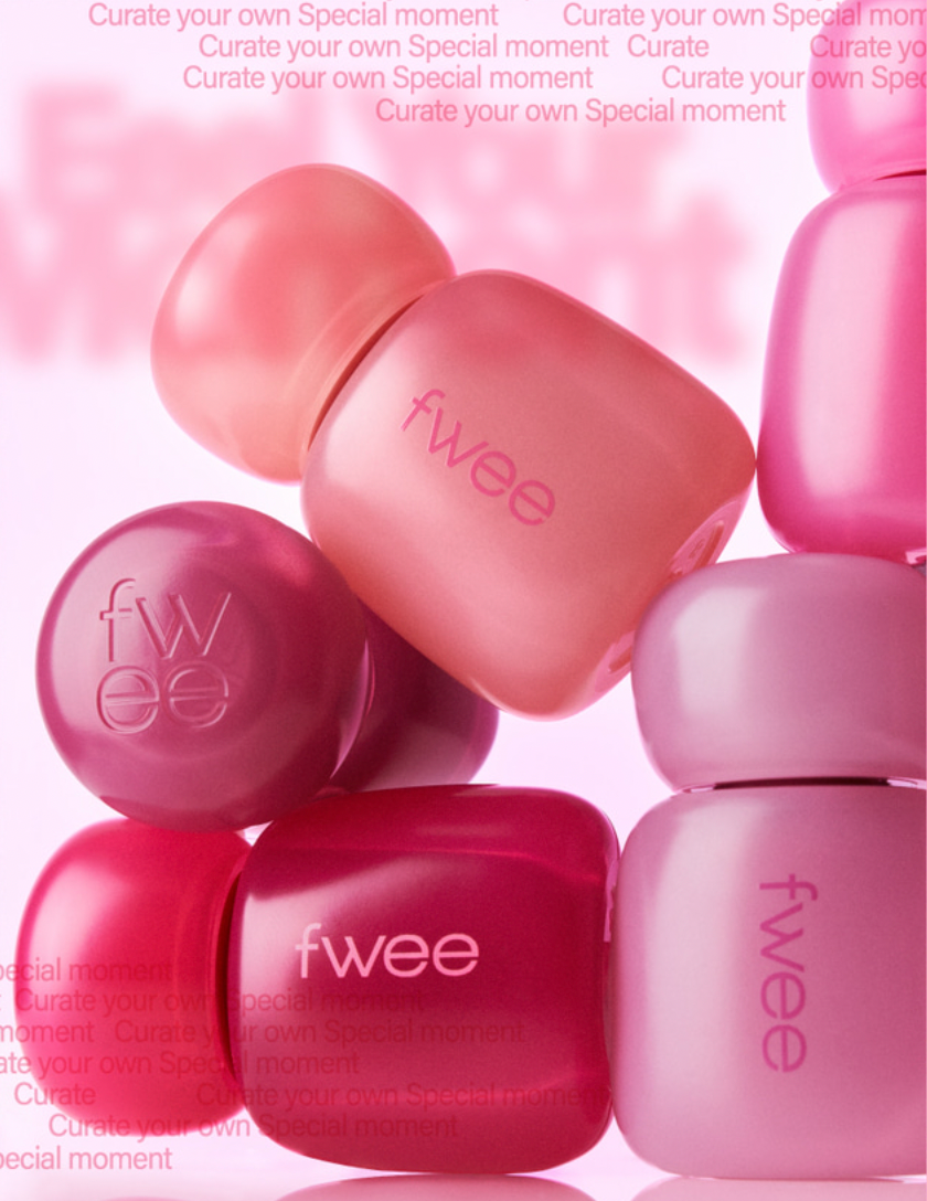fwee 💗 粉色心動鎖色唇露 (半啞光/半水光) ✨