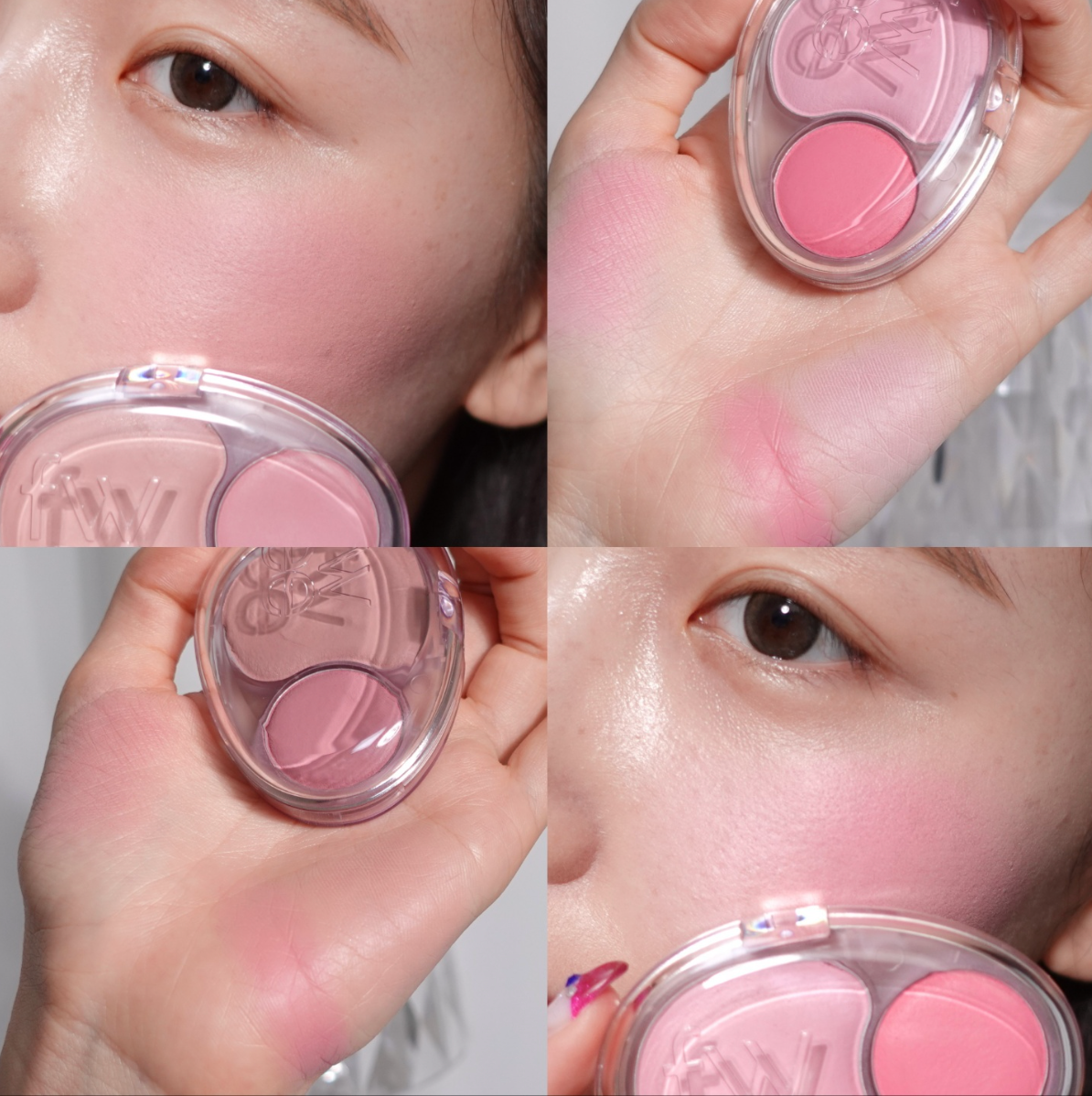 fwee 💗 雙色麻薯腮紅膏