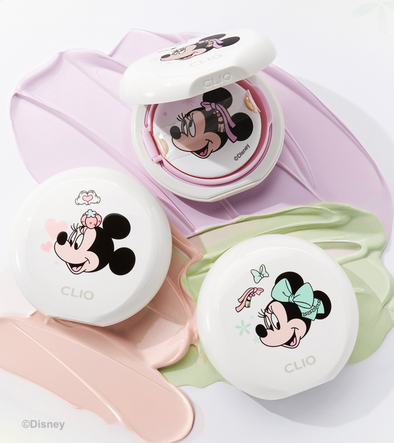 CLIO x Mickey 💖 韓服の米奇與好友✨網紗調色氣墊