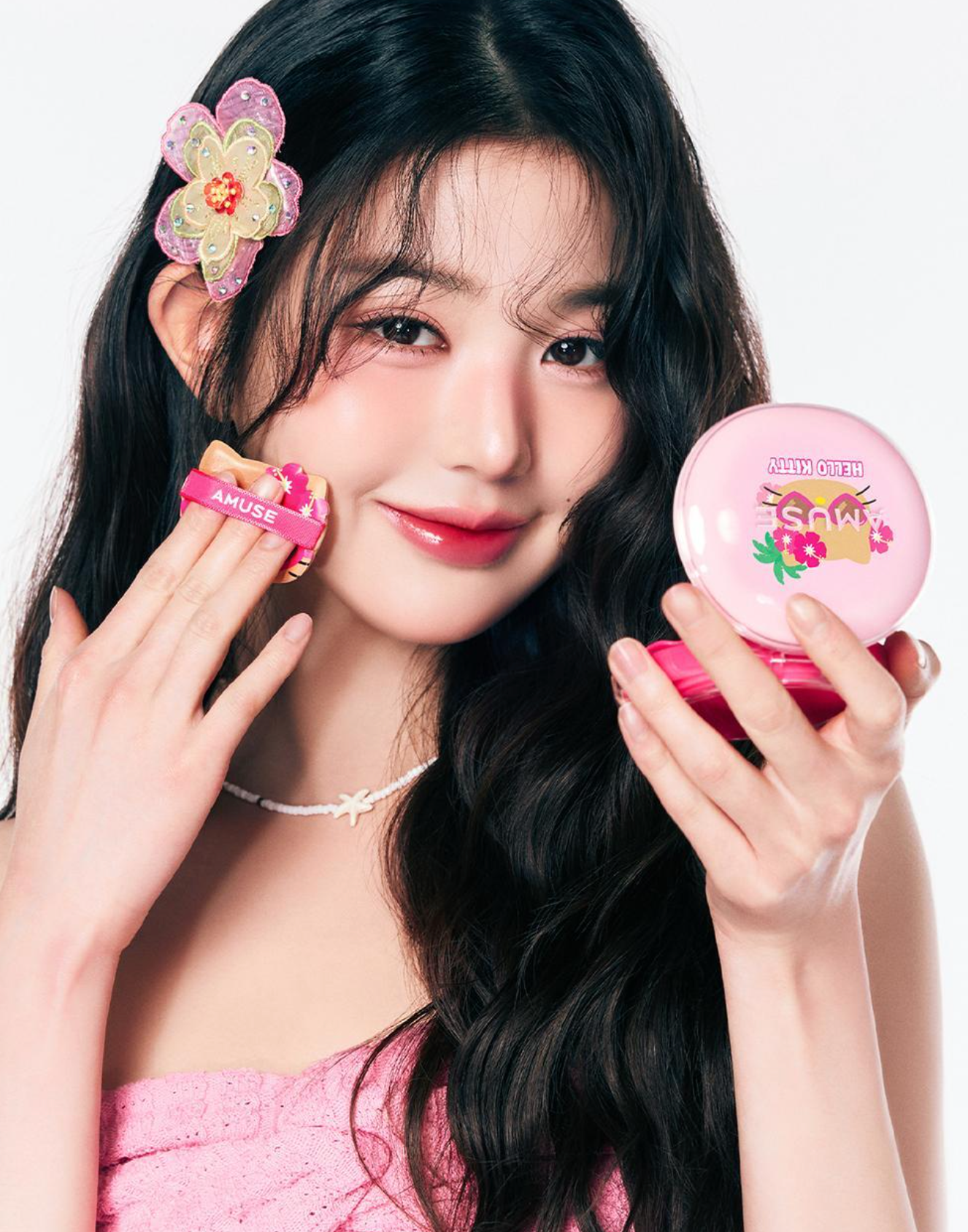 Amuse x HelloKitty 🎀 潤光果凍氣墊