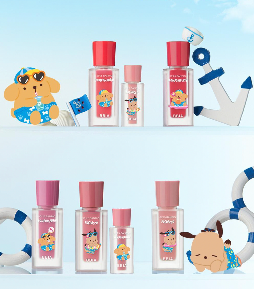 送mini tint|Bbia × Sanrio 💘 LAST VELVET TINT 絲絨唇釉