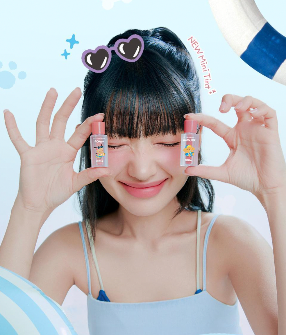送mini tint|Bbia × Sanrio 💘 LAST VELVET TINT 絲絨唇釉