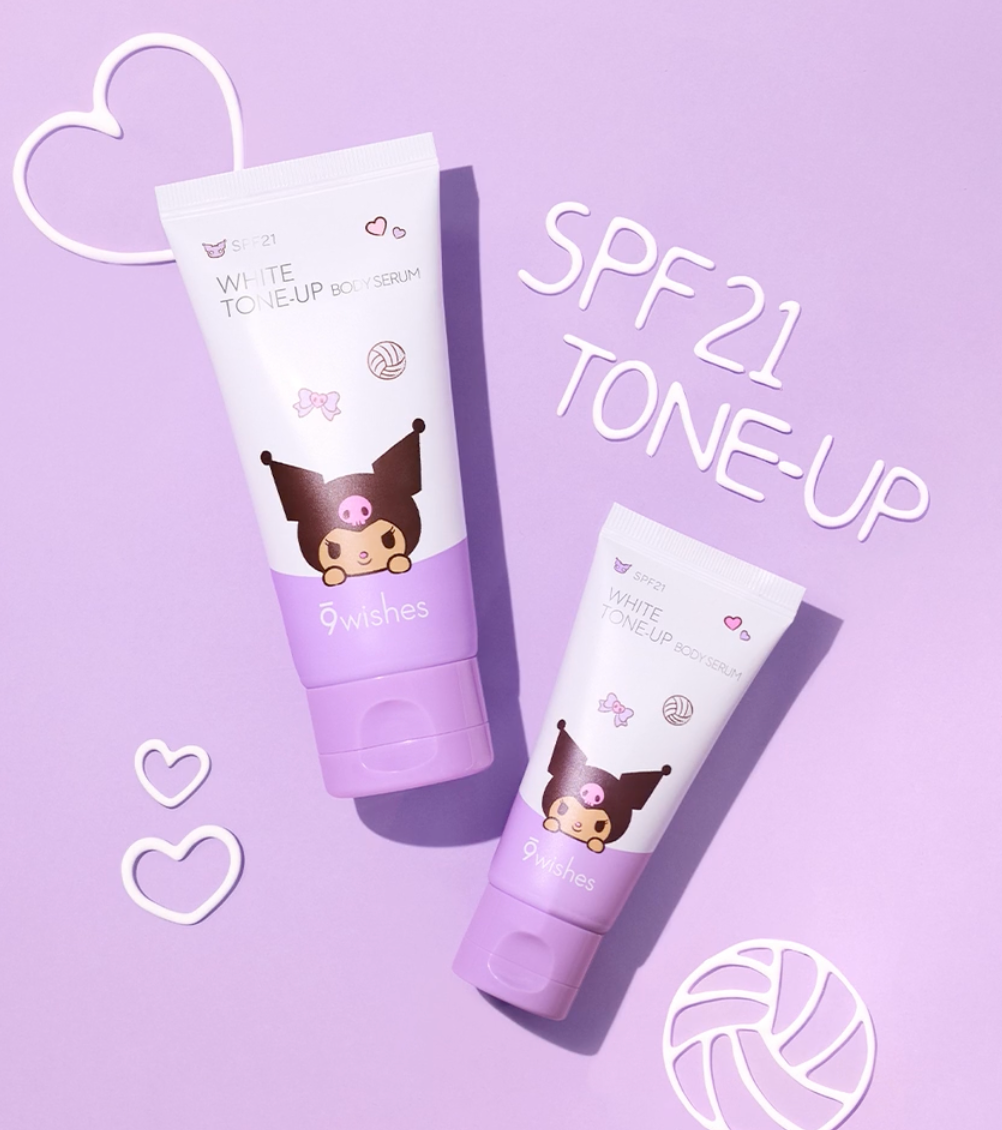 80ml+30ml|9Wishes x SANRIO 👙 身體防曬素顏霜