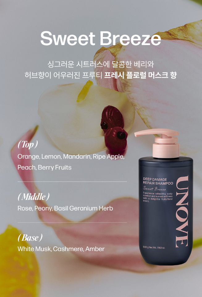 1+1|UNOVE💖深層受損修護洗頭水