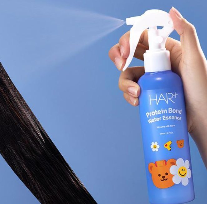 200ml+50ml|Hair+ x WiggleWiggle 🐻 高濃縮蛋白質頭髮修護噴霧