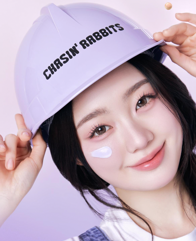 送撲撲|CHASIN’ RABBITS 🐰💜 全方位柔焦紫色飾底隔離霜