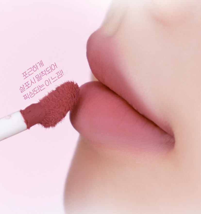 Etude x 公主系列 🐻✨Soft Blur Tint 柔霧唇釉