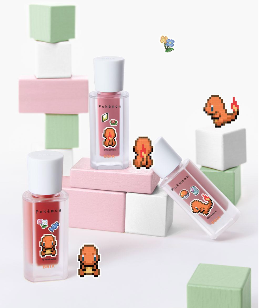 送鍵帽匙扣 | Bbia x Pokemon 💛 LAST VELVET TINT 絲絨唇釉