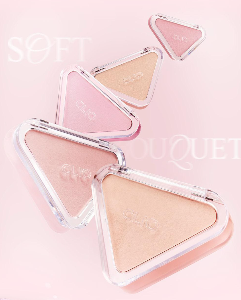 CLIO 💖 Essential Blush 光透三角腮紅✨ 15色