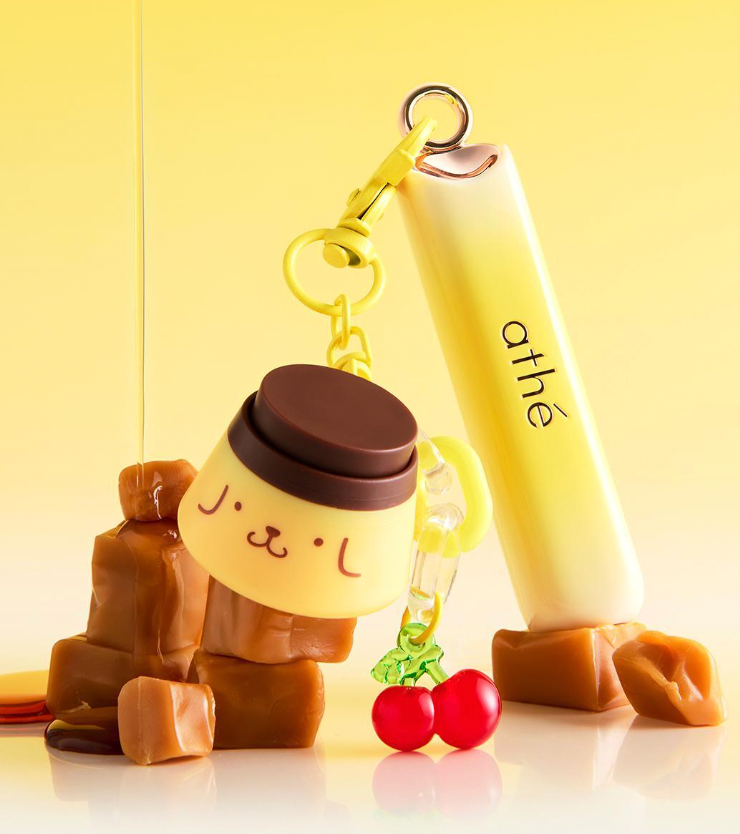 athé × Sanrio 布丁狗 🍮超甜聯名潤唇膏