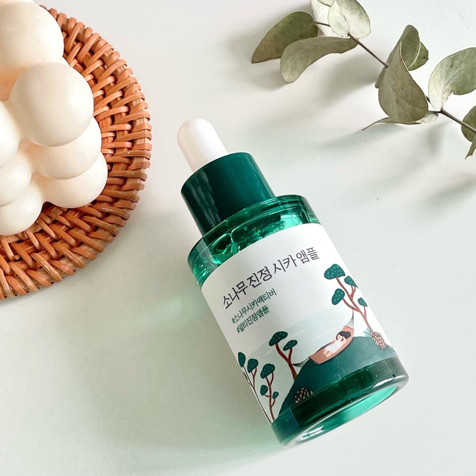 30+30ml|ROUND LAB 🌲 松樹鎮靜積雪草安瓶✨
