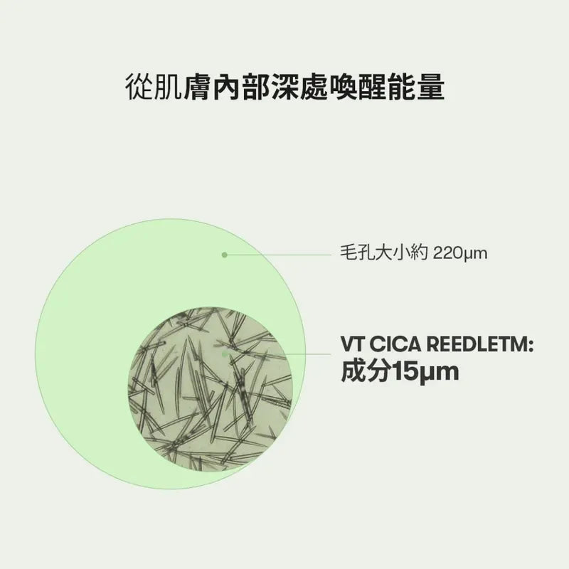 \家中微針療程/ VT 💚 Shot100+300 塗抹式微針精華|入門裝|