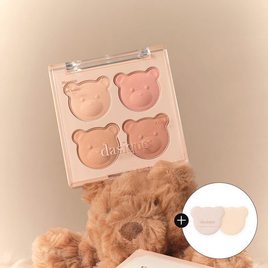 秋季MyBear熊熊🐻系列|Dasique 🍁 Blending Mood Cheek 4色腮紅盤