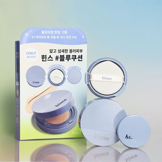 送mini氣墊|hince 💙 奶油霧面無瑕氣墊✨