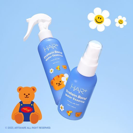 200ml+50ml|Hair+ x WiggleWiggle 🐻 高濃縮蛋白質頭髮修護噴霧