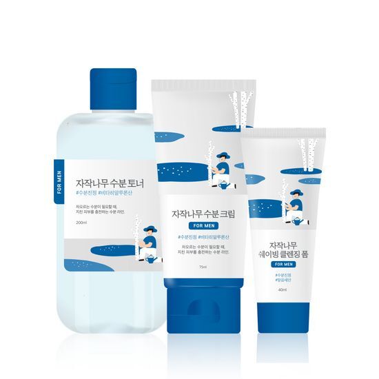 ROUND LAB💙男士版白樺樹保濕護膚SET!