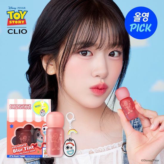 Clio x Toystory 🌈 Volumate Blur Tint 柔霧唇釉