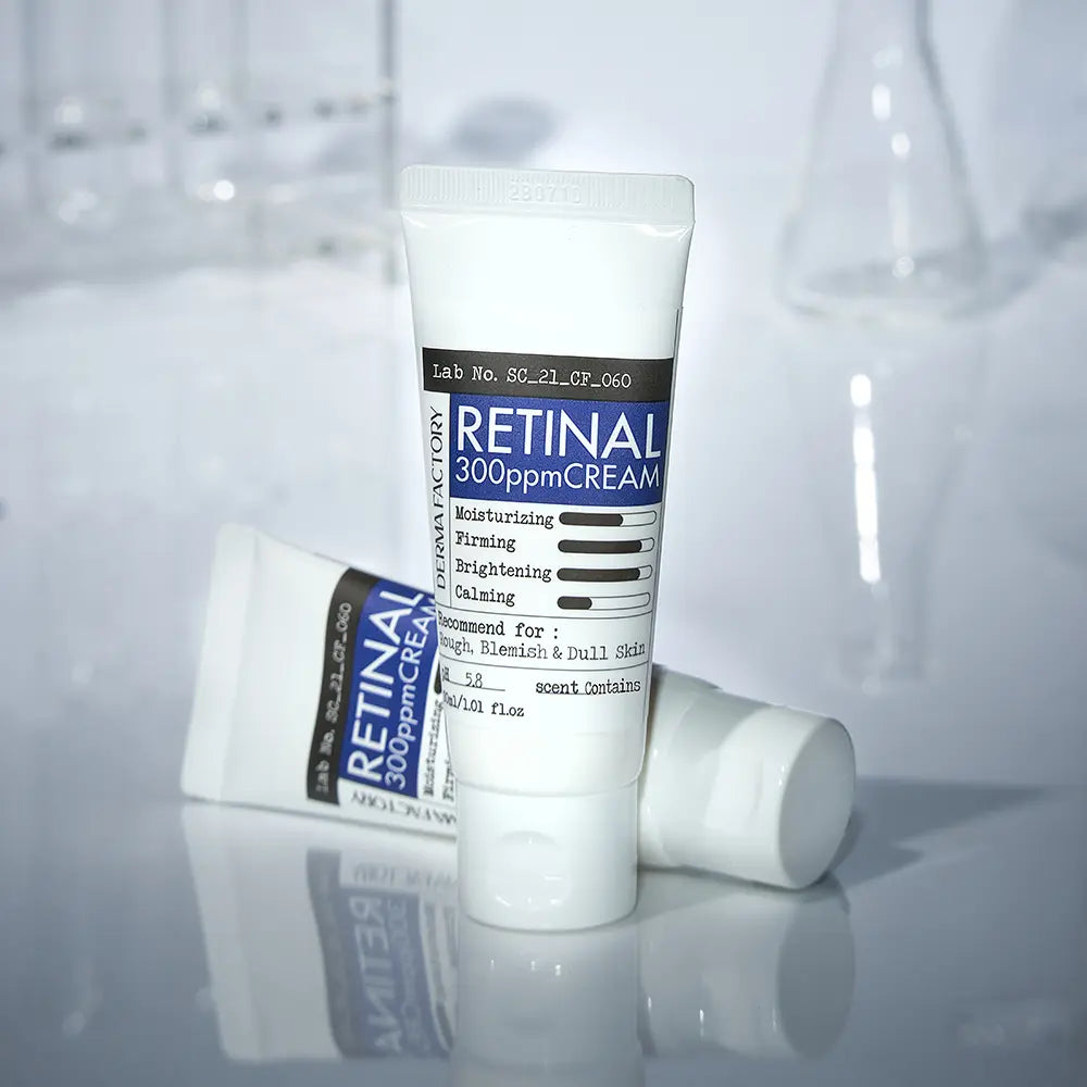抗初老|Derma Factory🌙 Retinal 300ppm Cream 視黃醛3%微囊美白淡紋保濕面霜✨