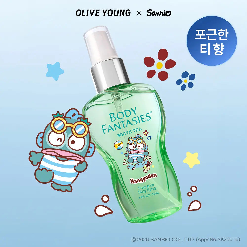 BODY FANTASIES x Sanrio 聯名 🎀🌸 迷你香水身體噴霧套裝