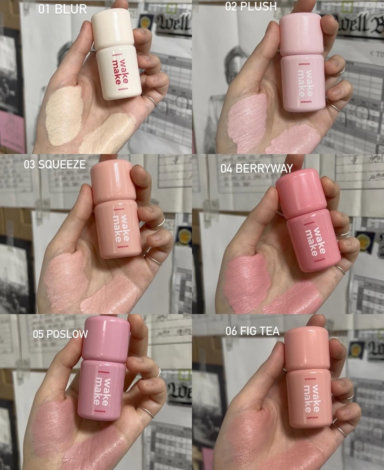 WakeMake🎀搖搖液體腮紅