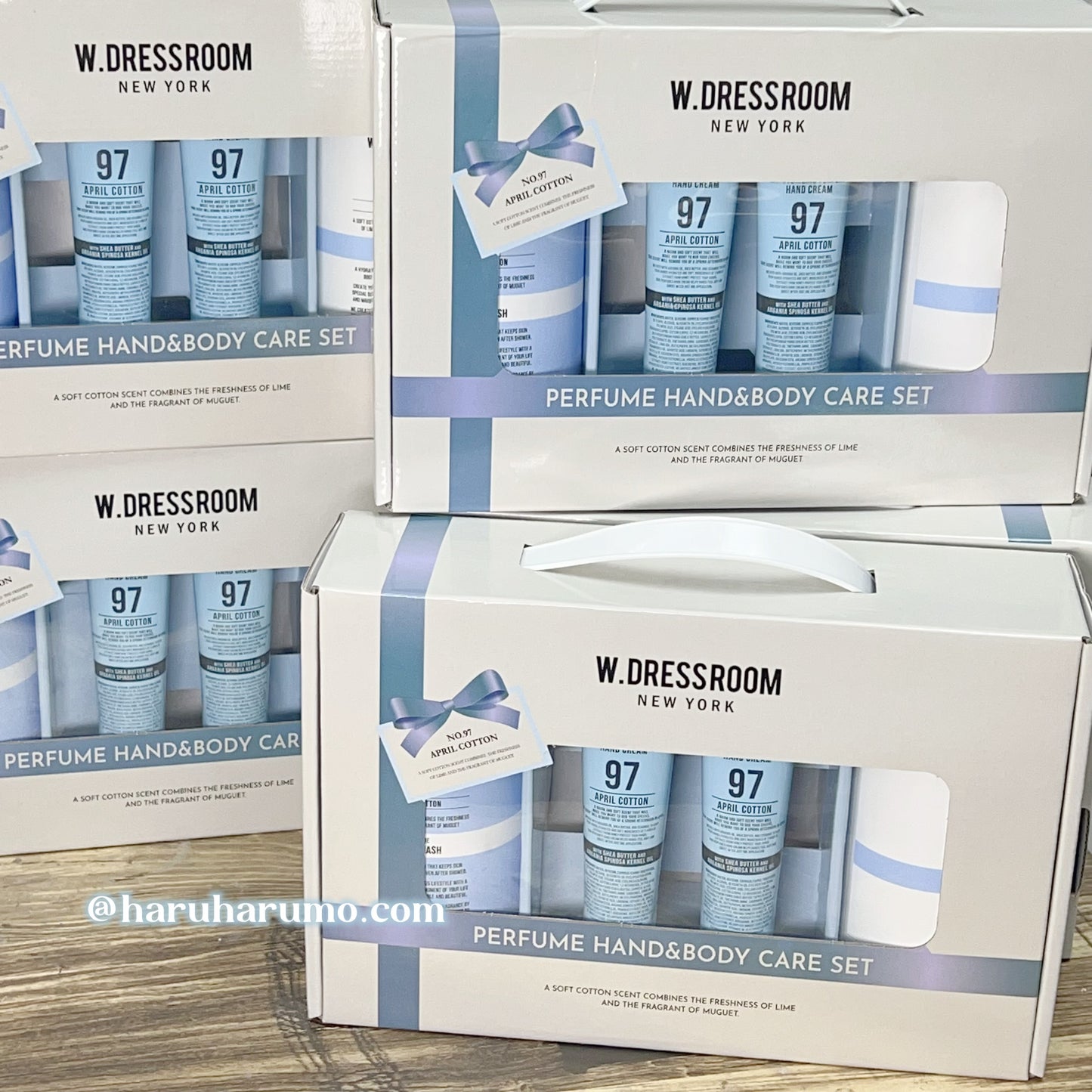 W.dressroom ☁️ April Cotton♡四月棉香氛護膚套裝