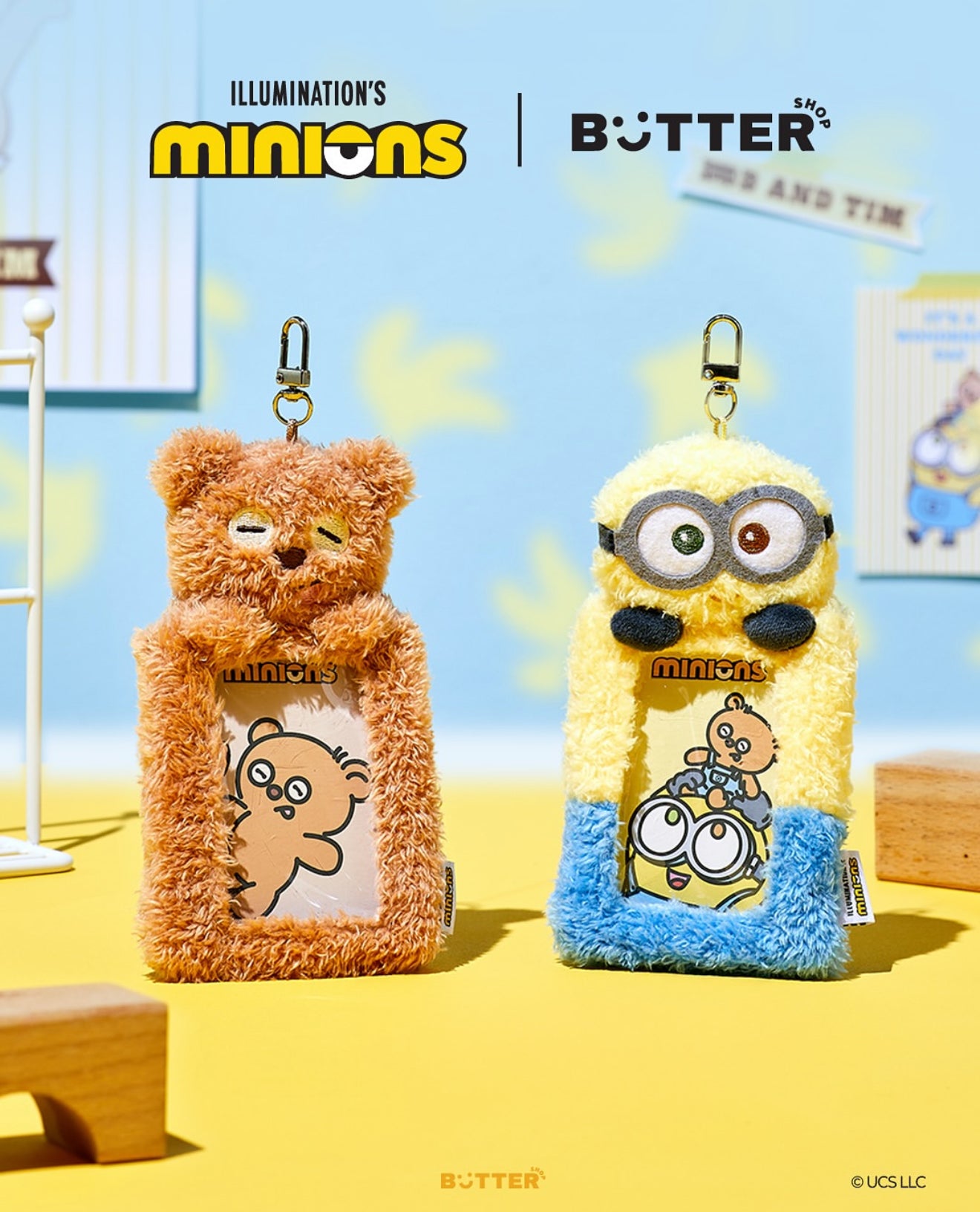 Butter Shop X Minions ⭐️ 合作款 - 卡片掛包✨