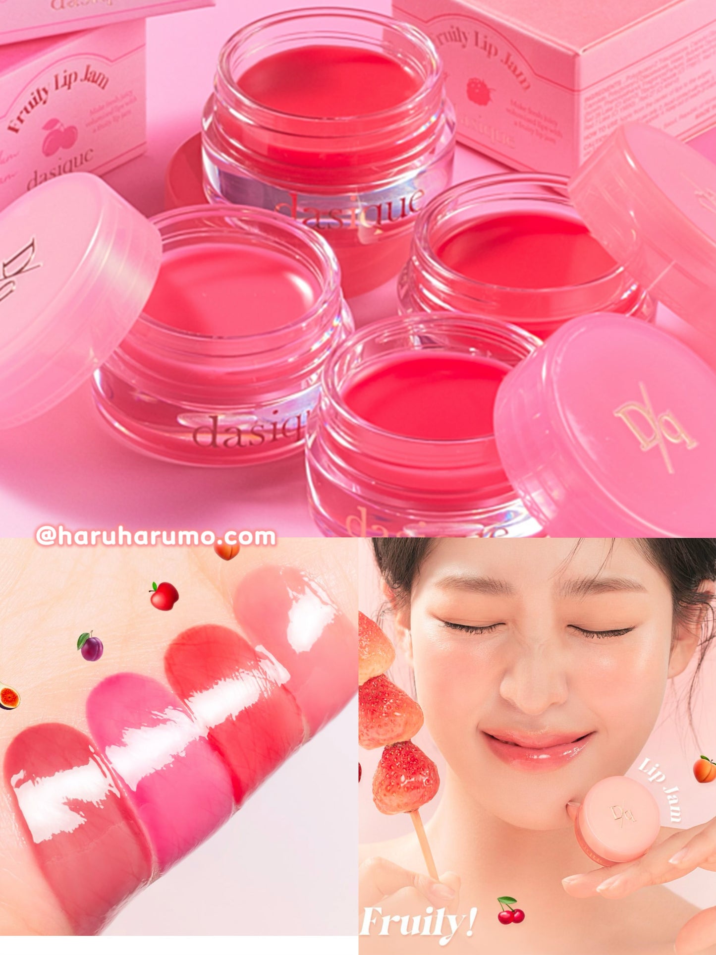 Dasique ๐ Fruity Lip Jam ๆๅๅ่โจ