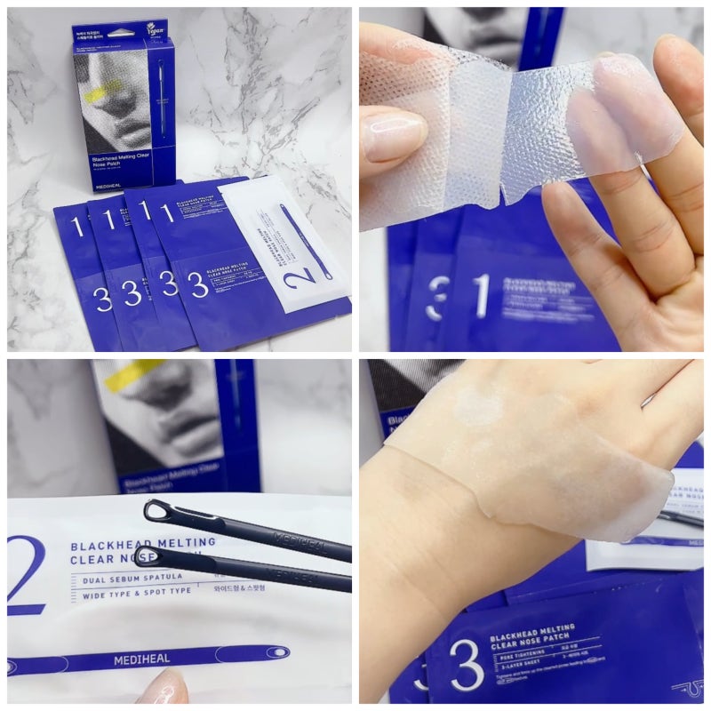 Mediheal 💙 黑頭粉刺溶解鼻貼|毛孔深呼吸計畫✨