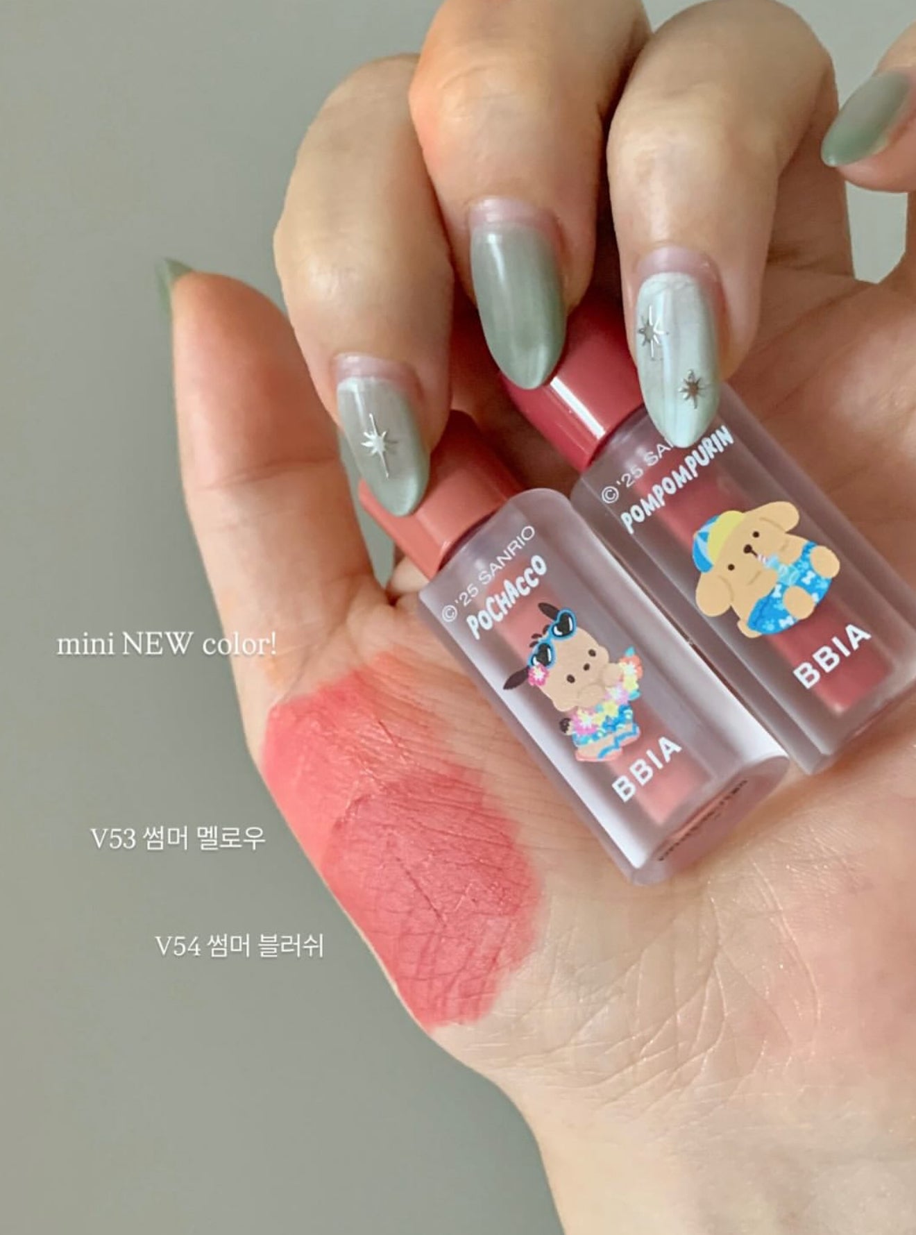 送mini tint|Bbia × Sanrio 💘 LAST VELVET TINT 絲絨唇釉