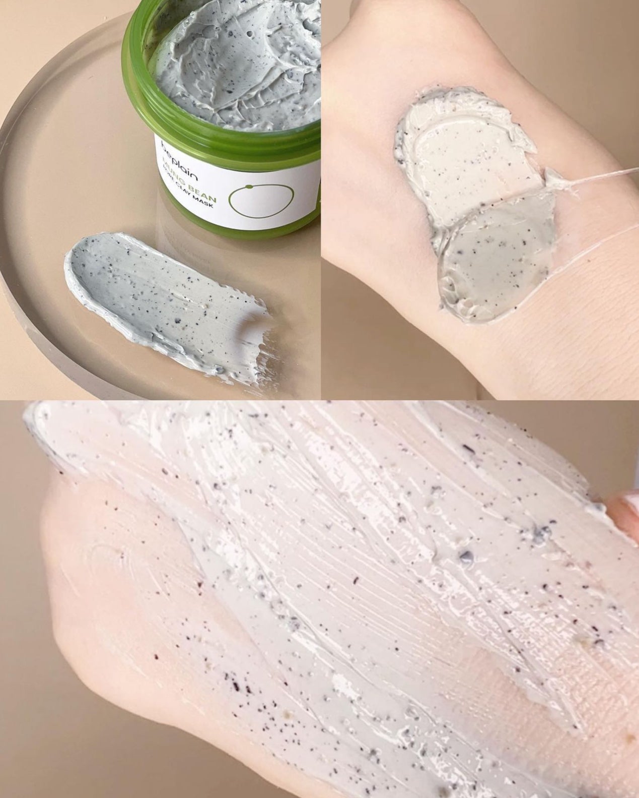 Beplain 🫒 綠豆淨化毛孔泥膜 120ml