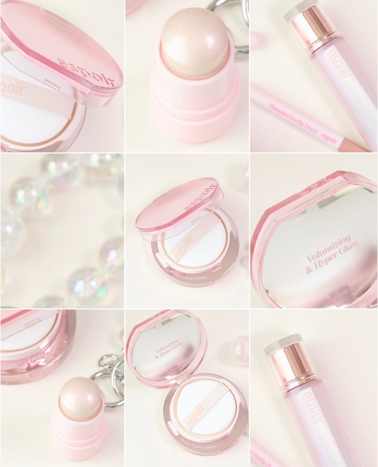 espoir 💖 持久輕盈水光保濕氣墊