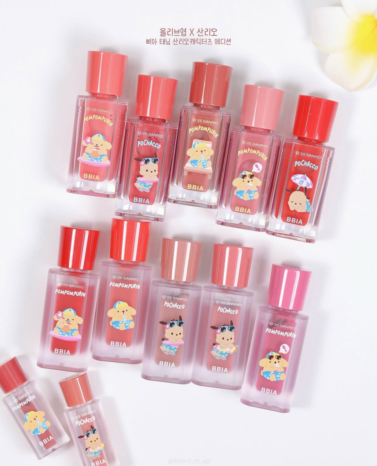 送mini tint|Bbia × Sanrio 💘 LAST VELVET TINT 絲絨唇釉