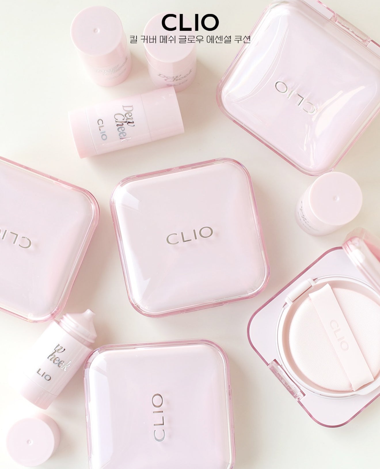 送腮紅液|CLIO✨全新升級𝐌𝐞𝐬𝐡 𝐆𝐥𝐨𝐰水光遮瑕氣墊