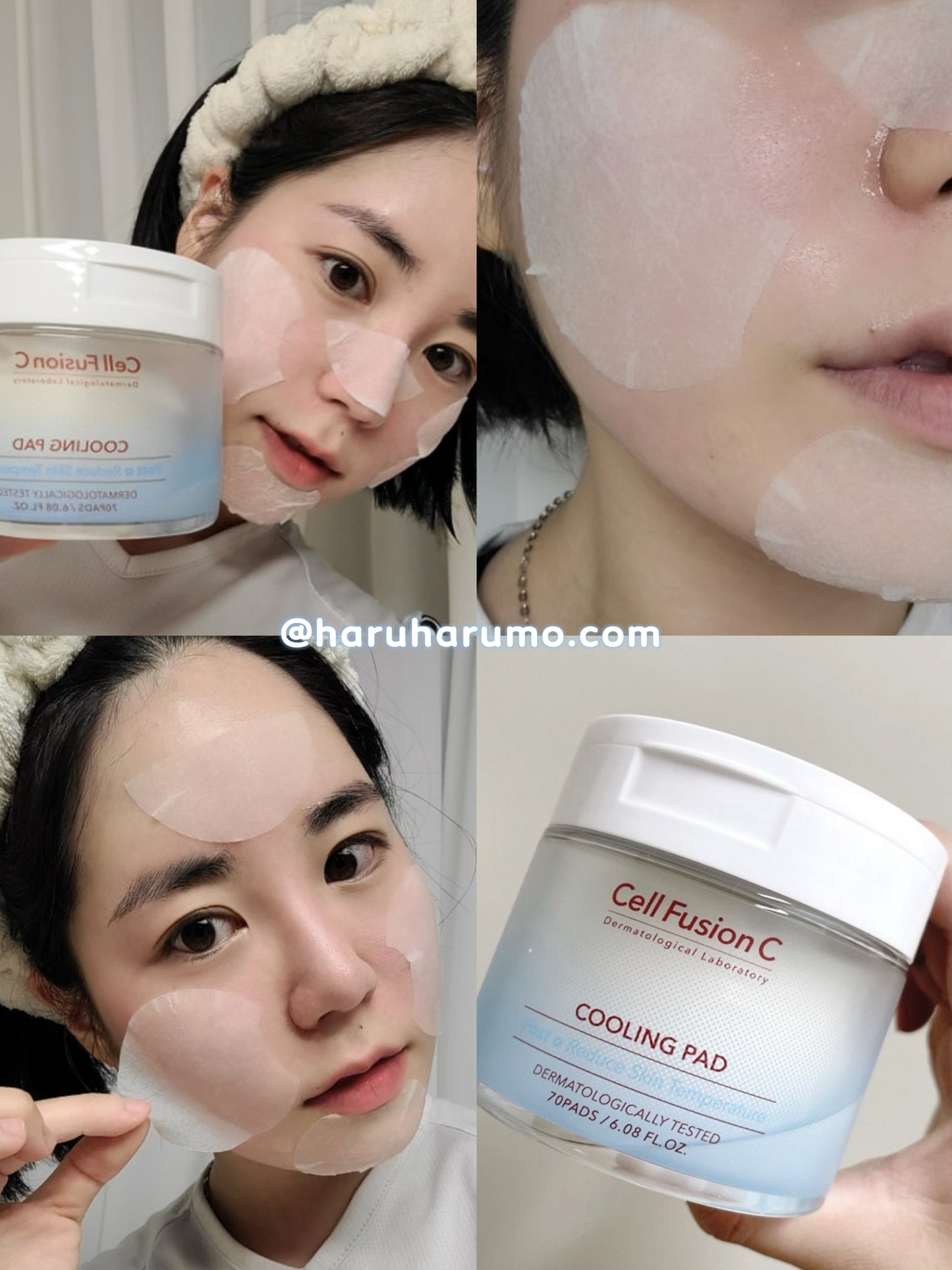 70片+70片|Cell Fusion C 🧊 冰川水降溫舒緩收毛孔棉片