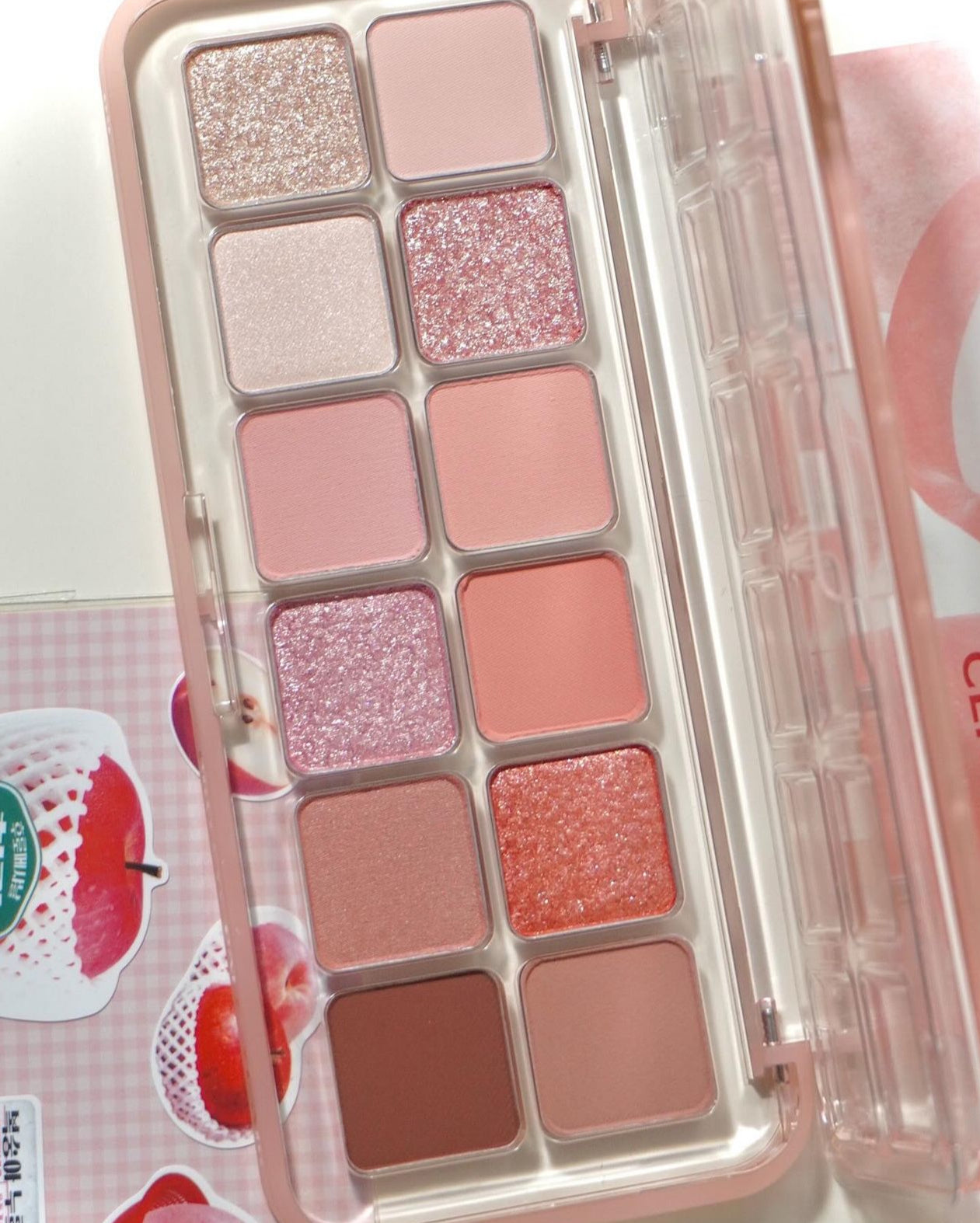 CLIO 💕十二色眼影盤✨Pro Eye Palette Air#果蔬系列