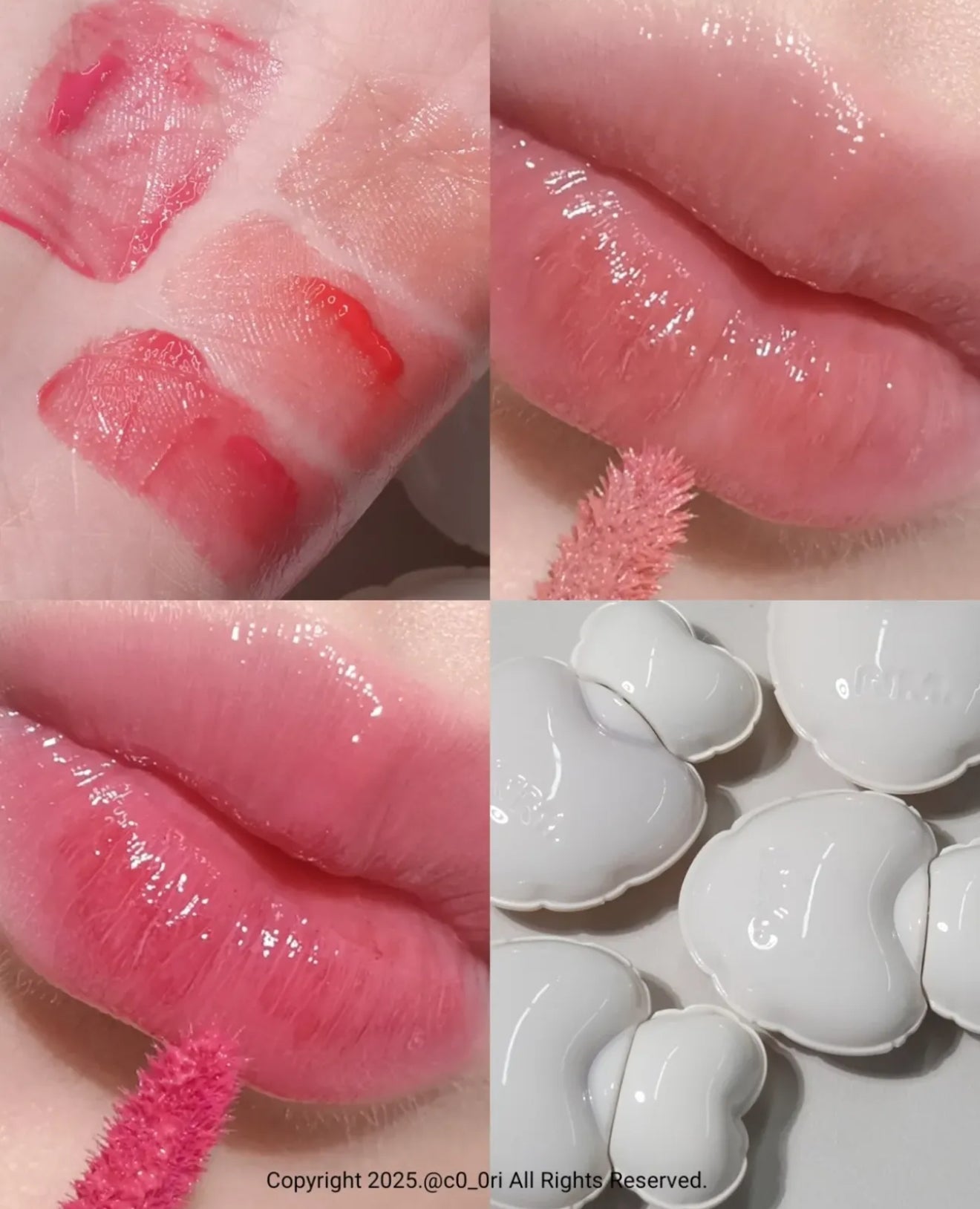 NAMING ✨GLOWY HEART LIP TINT 水光桃色唇釉 🍑