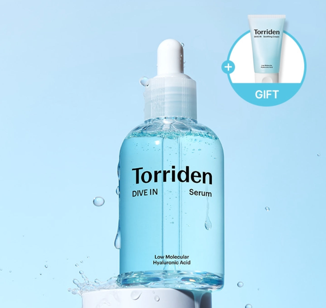 激安套裝100ml精華+50ml面霜| Torriden💙 低分子透明質酸 - 深層補水抗敏精華✨