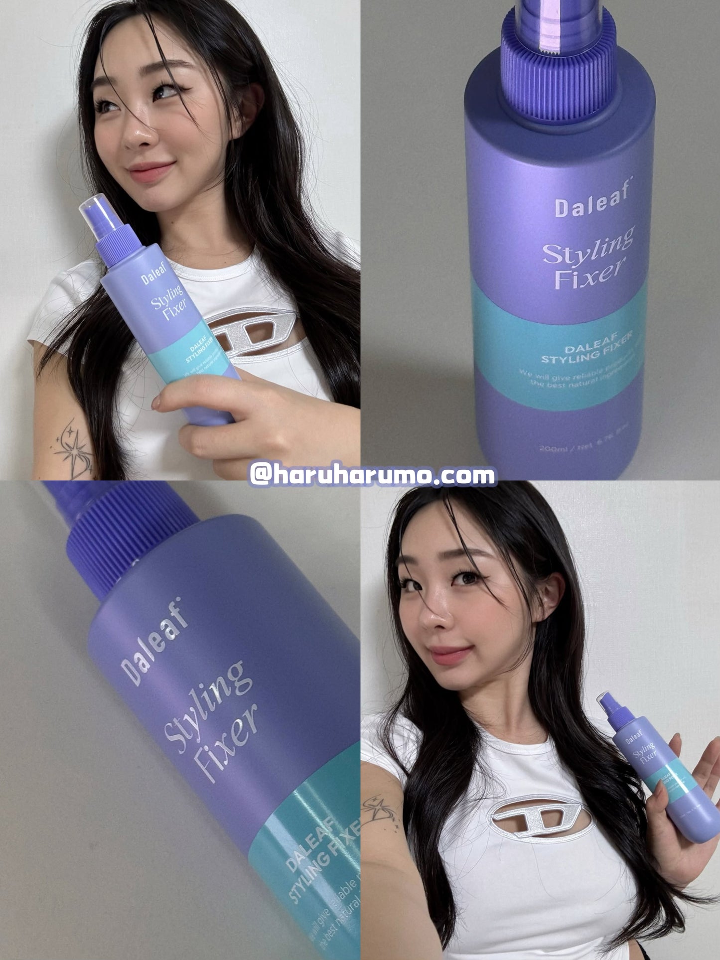 DALEAF X SANRIO 💜 持久輕盈定型噴霧✨