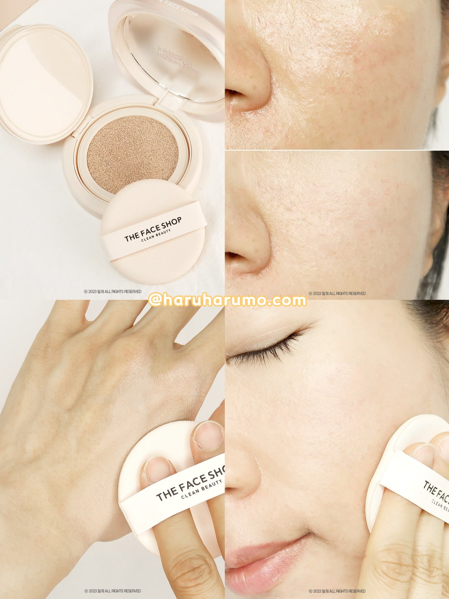The Face Shop x DinoTaeng 柿子熊🤎聯名- 霧面遮瑕持久氣墊