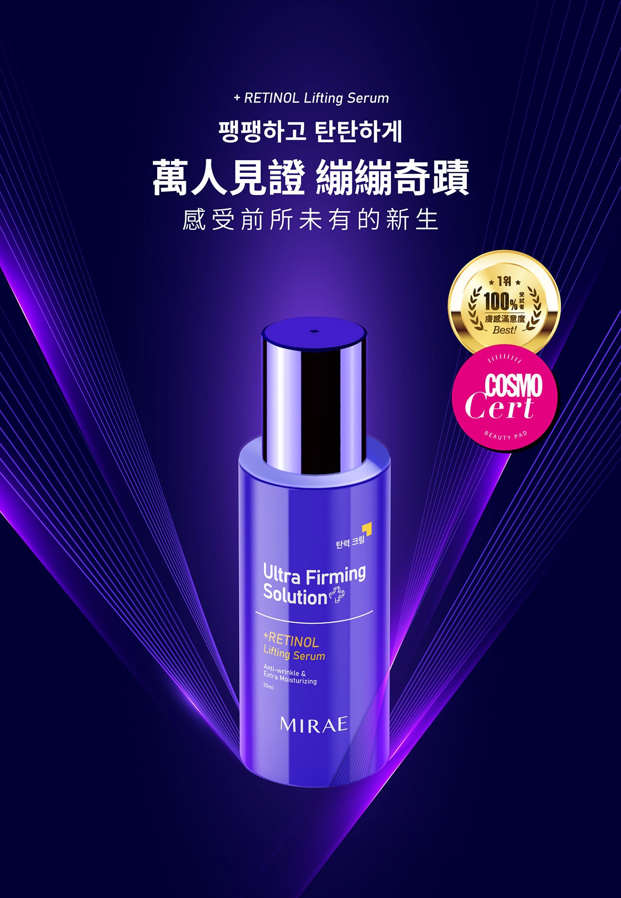 MIRAE未來美 💜超級A醇緊緻透亮精華