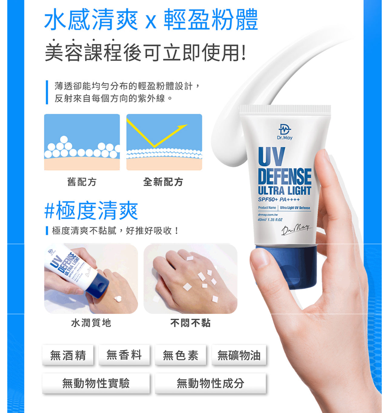 Dr.May 🪐專業嗝離清爽防曬乳✨