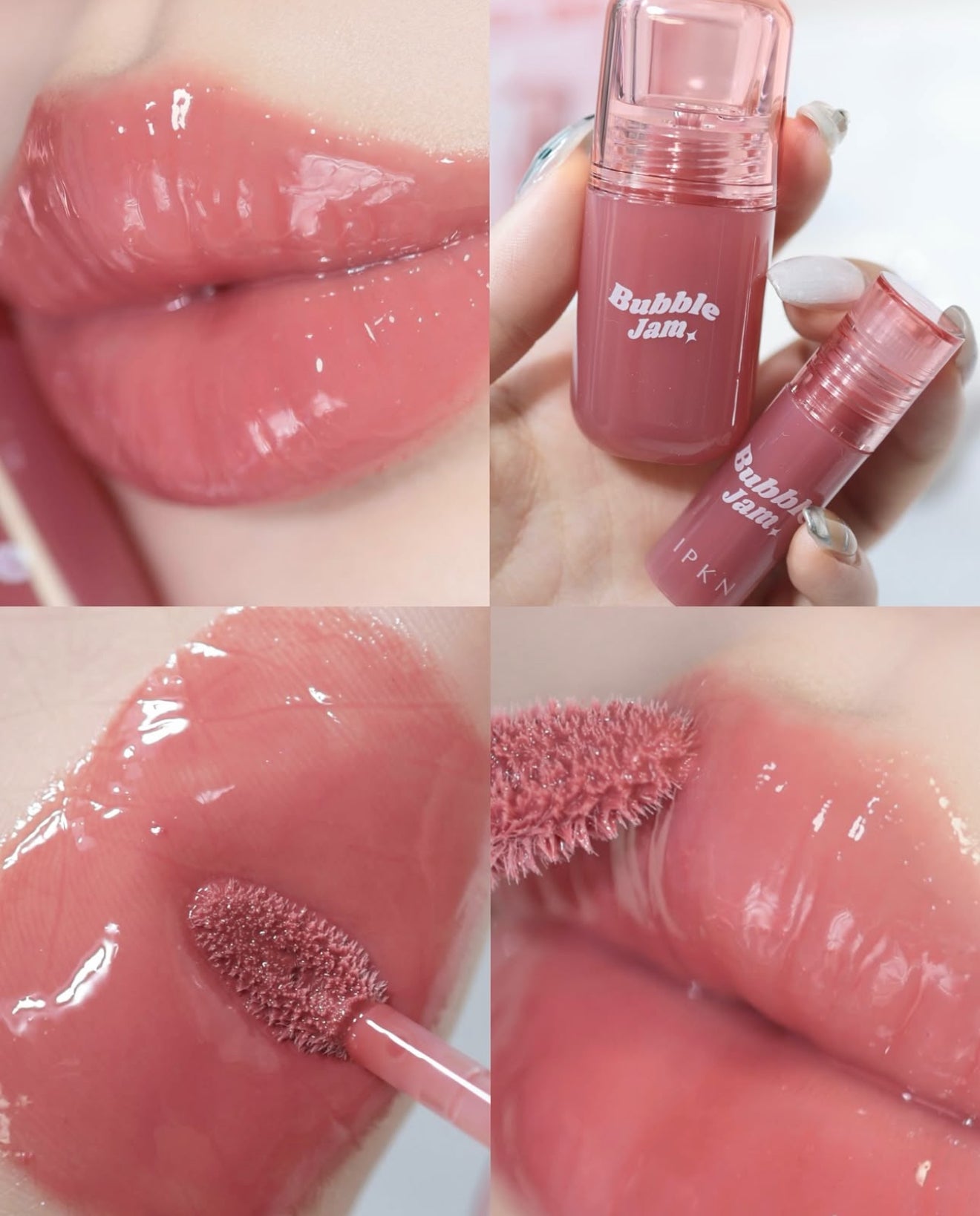 IPKN 💖 BUBBLE JAM GLOSS ✨泡泡糖水光唇釉