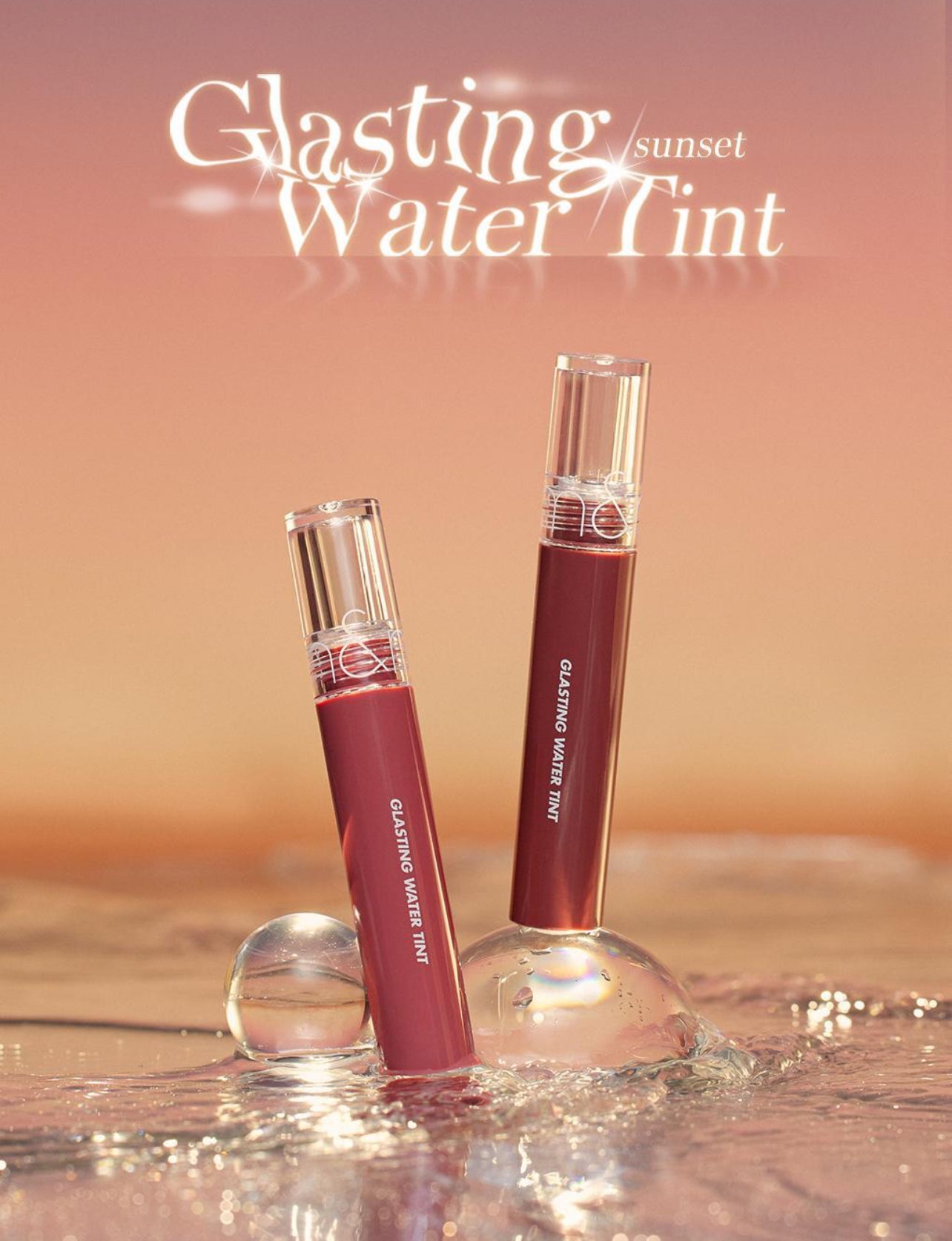 ROMAND 💍 GLASTING WATER TINT#玻璃水膜唇釉💫