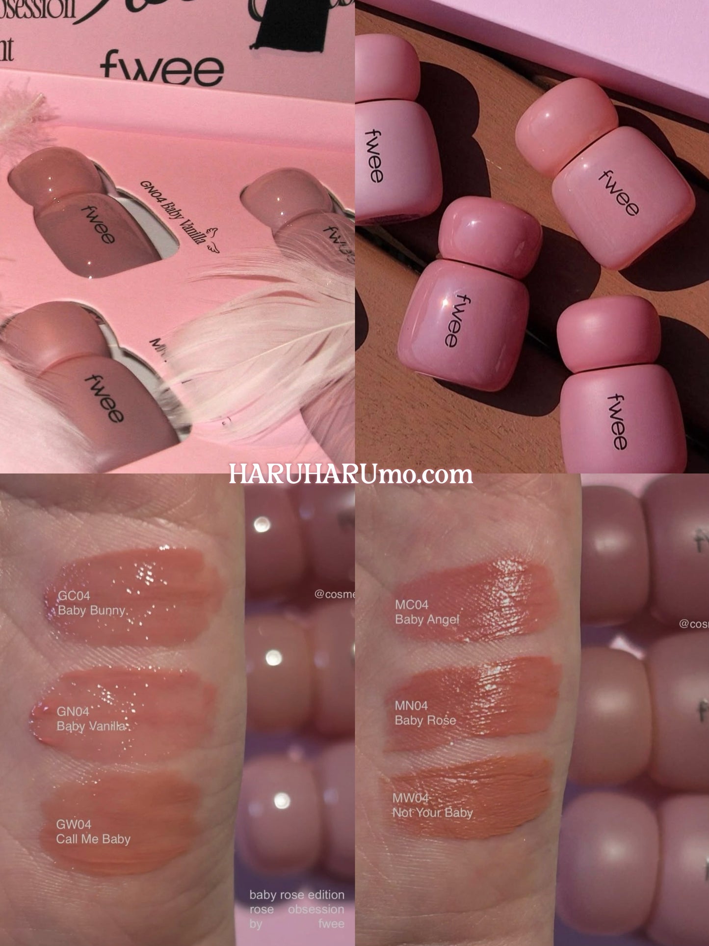 fwee 💗 <baby rose Obsession Tint >