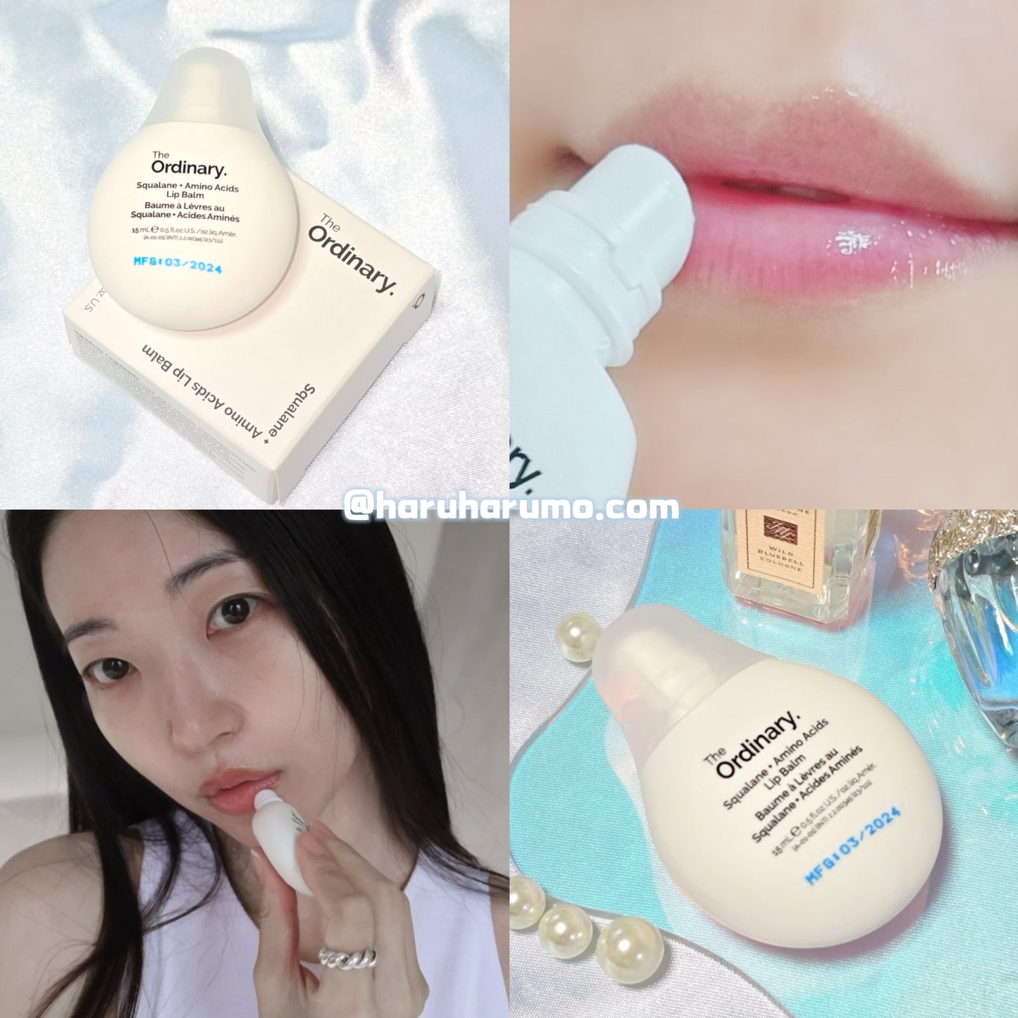The Ordinary 💙 角鯊烷氨基酸潤唇膏