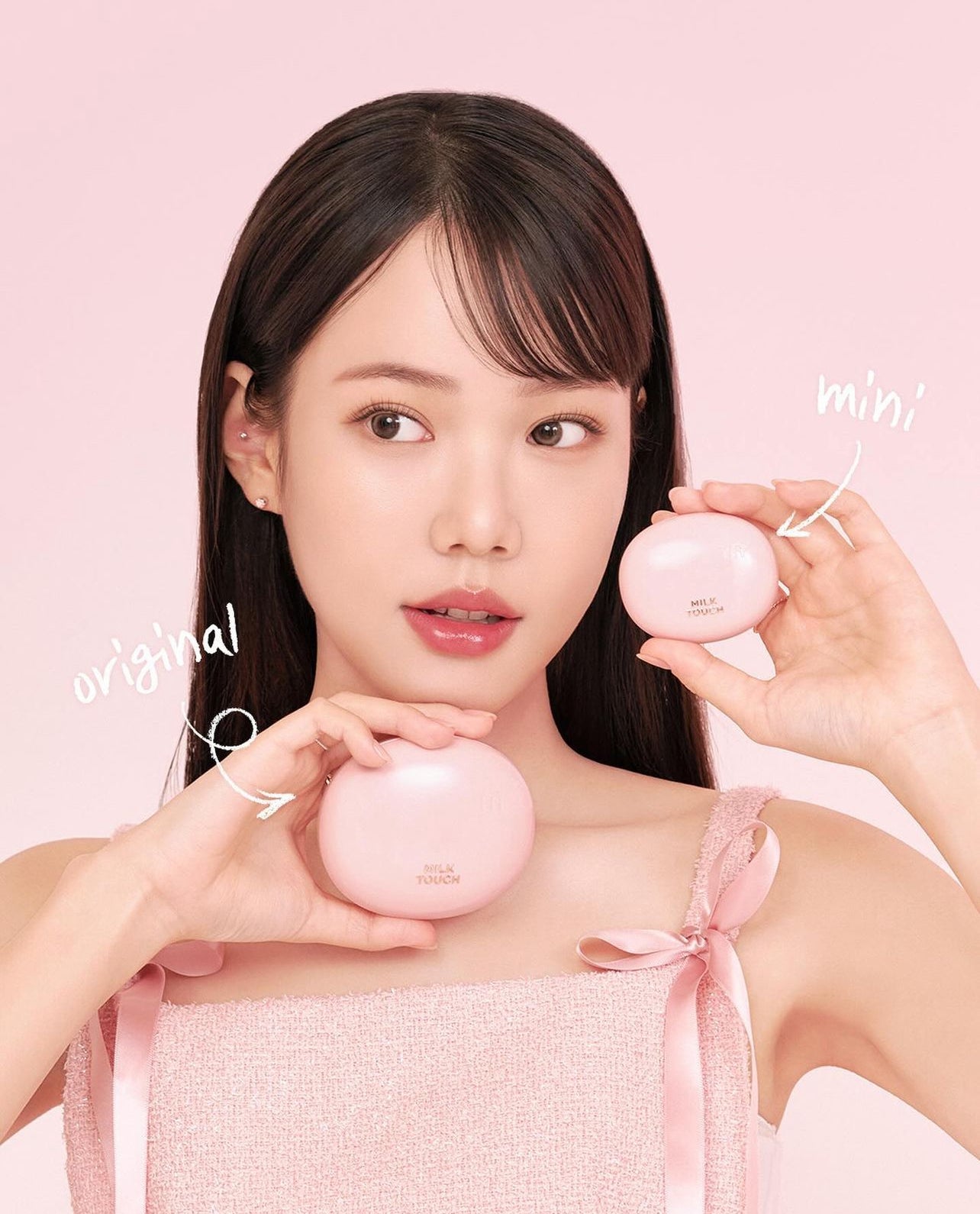 送mini氣墊|MilkTouch 💗超持久牛奶光氣墊