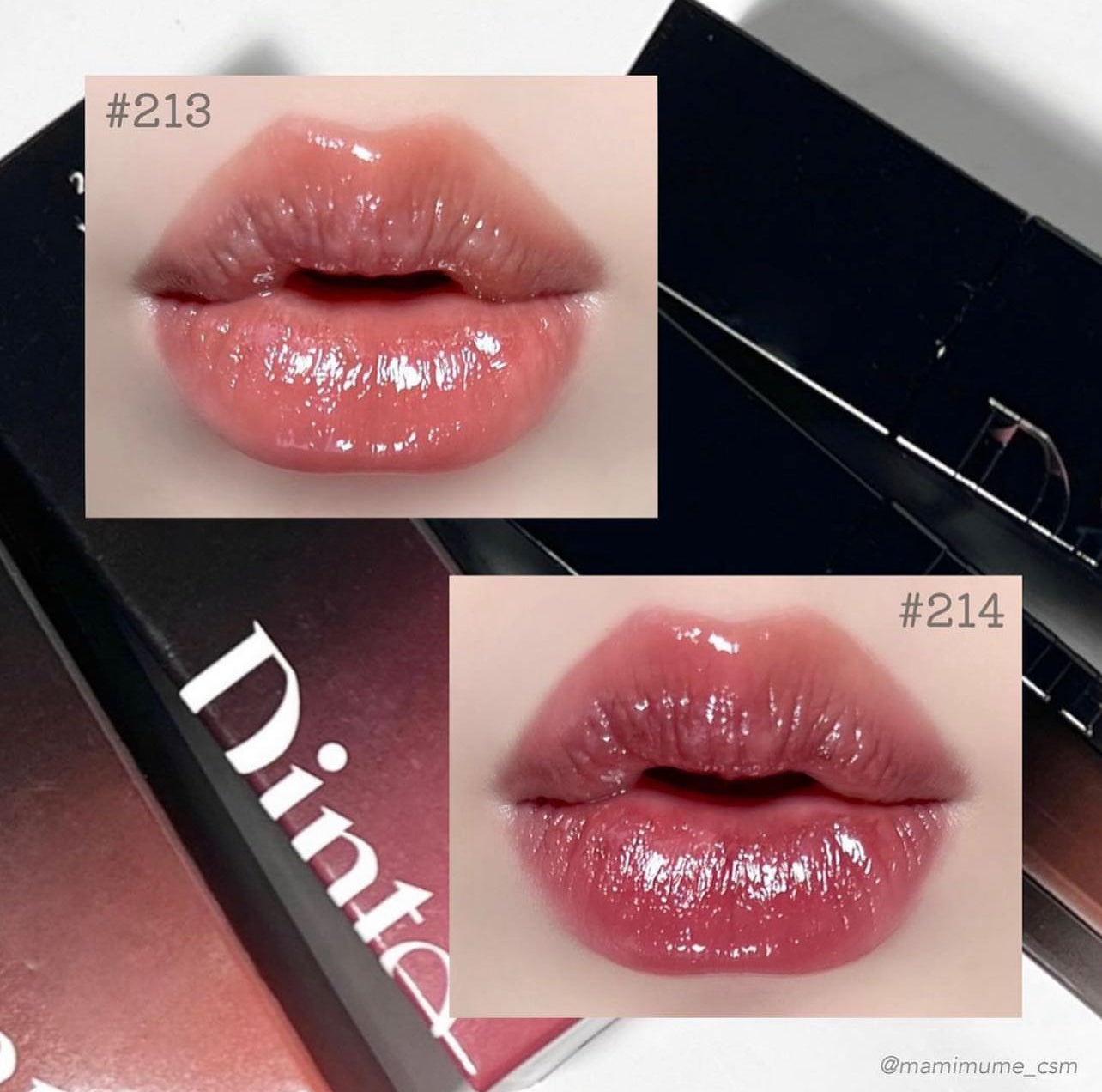 Dinto 💕 鏡面清透水光唇釉✨
